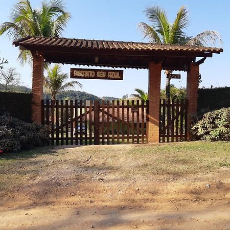 Casa De Campo "Recanto Ceu Azul" Guararema Exteriör bild