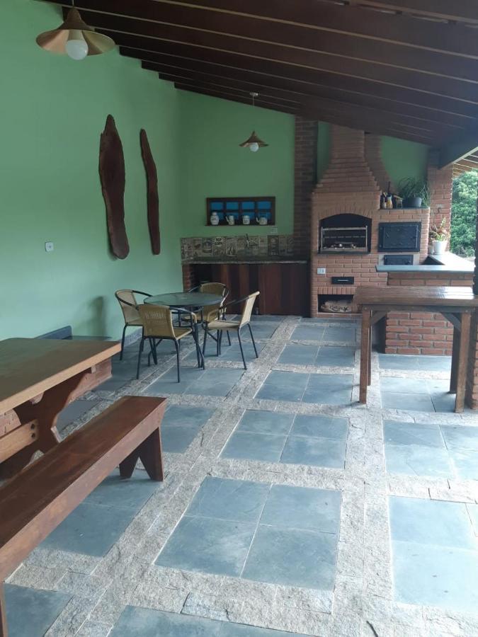 Casa De Campo "Recanto Ceu Azul" Guararema Exteriör bild