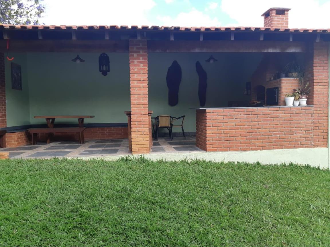 Casa De Campo "Recanto Ceu Azul" Guararema Exteriör bild
